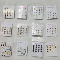 گوشواره میخی رنگ ثابت