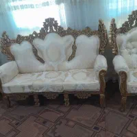 سلام مبل سلطنتی سالم بدون هیچ خراشی بفروش میرسه