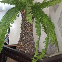 فروش گل سرخس مصنوعی با گلدان