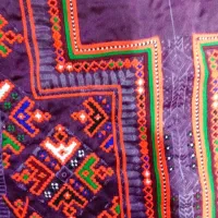 سیاه سفید دوزی و زه دوزی|لباس|ایرانشهر, |دیوار