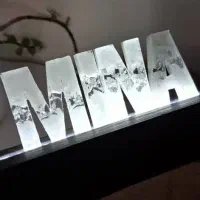 کادو هدیه تولد خاص چراغ خواب اسم مرد دختر پسر|صنایع دستی و سایر لوازم تزئینی|رشت, بلوار گیلان|دیوار