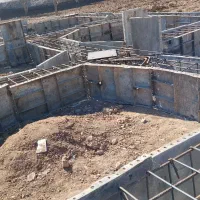 ارموتور بندی و اجرای سقف قالب بندی اجرای استخر ماه