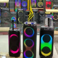 اسپیکر بلوتوثی قدرتمند میکروفون دار آکبند+گارانتی