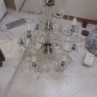 لوستر به همراه گل لوستر