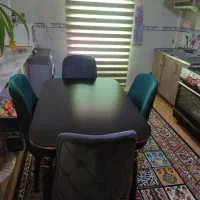 میز ناهارخوری ۴ نفره|میز و صندلی غذاخوری|بم, |دیوار