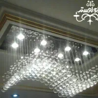 لوستر ب سبک نخ اپرا|لوستر و چراغ آویز|قم, خداکرم|دیوار