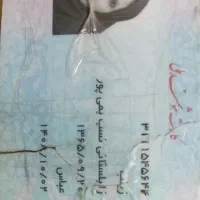 کارت ملی پیدا شده به اسم زینب زابلستانی  بمی پورر