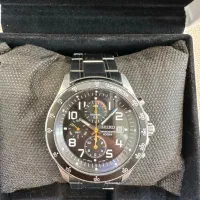 سیکو کرنوگراف مردانه مشکی|ساعت|شیراز, شاهچراغ|دیوار