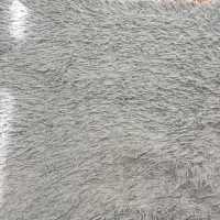 فرش 3.5 متری  طوسی شگی تازه شسته شده