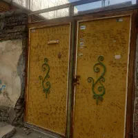 دروازه پارکینگ، ودروازه حیاط ماشین رو، ازیک طرح،