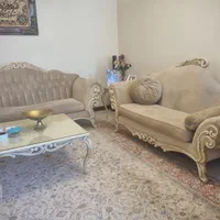مبل و ناهارخوری هفت نفره استیل راحتی|مبلمان خانگی و میز عسلی|تهران, شهرک چیتگر|دیوار