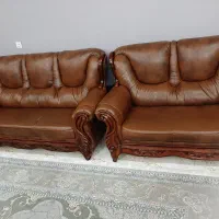 مبل چرم|مبلمان خانگی و میز عسلی|نهاوند, |دیوار