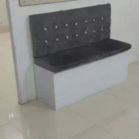 نیمکت مبلی در حد نو|صندلی و نیمکت|بادرود, |دیوار