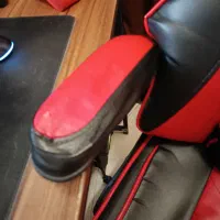 صندلی گیمینگ رنگ قرمز و مشکی|صندلی و نیمکت|اندیشه, شهرک المهدی|دیوار