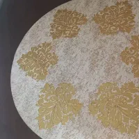 رومیزی مخمل پتینه نو نو ۵ تیکه|پرده، رانر، رومیزی|مشهد, ایمان|دیوار