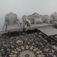 فروش فوری مبل سلطنتی 9 نفره|مبلمان خانگی و میز عسلی|گرگان, |دیوار