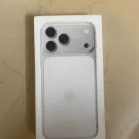 آیفن ۱۷ پرومکس ۲۵۶ نات اکتیو سیلور دوسیم نات اکتیو