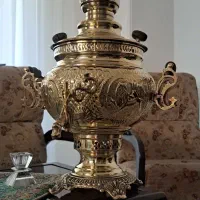 سماور هفت لیتری برنز