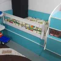 تخت و کمد لباس بچه|اسباب و اثاث بچه|چناران, |دیوار