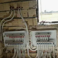 سیمان کاری، لوله کشی ، کاشی کاری، آجر چینی