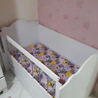 تخت کودک همراه تشک