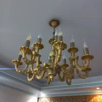 لوستر برنج ۱۶ شاخه