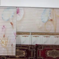 پرده زبرا سه بعدی|پرده، رانر، رومیزی|قیدار, |دیوار