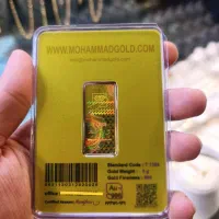 شمش طلای ۵ گرمی ۲۴ عیار پلمپ همراه با فاکتور رسمی|جواهرات|قزوین, |دیوار