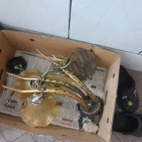 سلام سه عددلوستر|لوستر و چراغ آویز|اصفهان, گلستان|دیوار