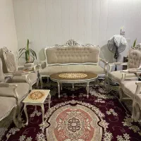 مبل سلطنتی ۹ نفره|مبلمان خانگی و میز عسلی|کاشان, پشت شهربانی|دیوار