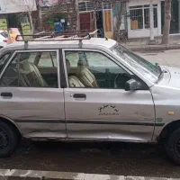 پراید نقره ای