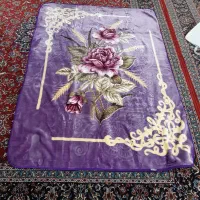 پتو گلبافت کاملا نو|رختخواب، بالش، پتو|اراک, |دیوار