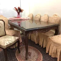 میز نهار خوری ۱۰ نفر چوب گردو|میز و صندلی غذاخوری|تهران, شهران جنوبی|دیوار
