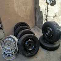 فروش رینگ و لاستیک درحد|قطعات یدکی و لوازم جانبی|شیراز, شهدای شهرک سعدی|دیوار