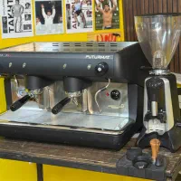 دستگاه اسپرسو + آسیاب صنعتی