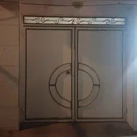 درب حیاط سفارشی ساخته شده|مصالح و تجهیزات ساختمان|قم, علی آباد سعدگان|دیوار