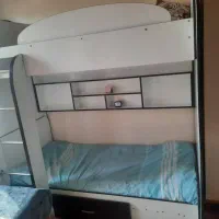 تخت دو طبقه بدون تشک