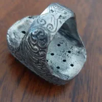 انگشتر نقره کهنه|کلکسیون اشیاء عتیقه|کرمان, |دیوار