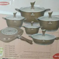 سرویس قابلمه مدل لایف اسمایل۱۲پارچه|ظروف پختوپز|بروجن, |دیوار