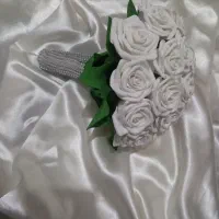 دسته گل عروس|گل مصنوعی|بروجرد, |دیوار