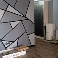 نقاش نقاشی ساختمان