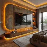 اکو دیزاین.کناف سقف کاذب.میز تی وی