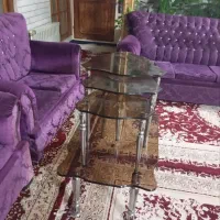 مبلمان تمیز سالم به همراه میز عسلی