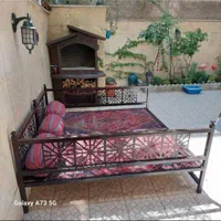 تخت فلزی سنتی|تخت و سرویس خواب|تهران, دولتخواه جنوبی|دیوار