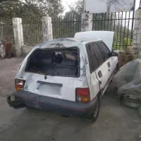 پراید هاچبک تصادفی عقب خورده|خودرو سواری و وانت|رشت, لاکان|دیوار