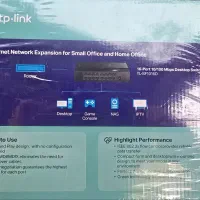 هاب ۱۶ پورت sf1016D tplink|مودم و تجهیزات شبکه|تهران, ارامنه|دیوار