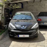 پژو ۲۰۷ دنده ای سقف فلز مشکی ۱۴۰۴