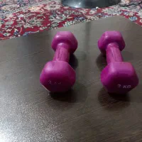 دمبل ۲ کیلویی . تخفیف میدم
