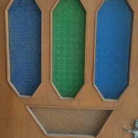 شیشه رنگی مشجر|صنایع دستی و سایر لوازم تزئینی|کازرون, |دیوار