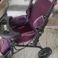 کالسکه تایوانی درحدنوسالم بادوعدد روروئک سالم|کالسکه و لوازم جانبی|تنکمان, |دیوار